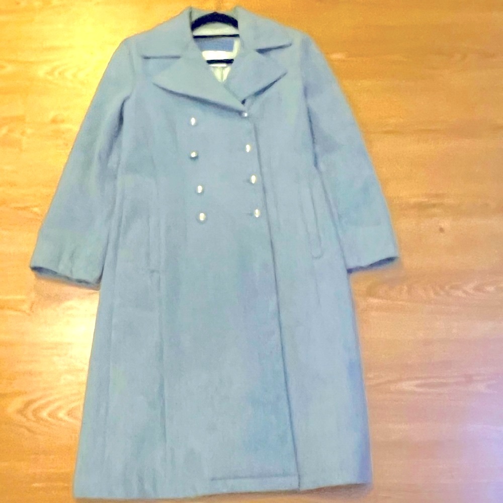 Rena Lange blue denim coat size6
